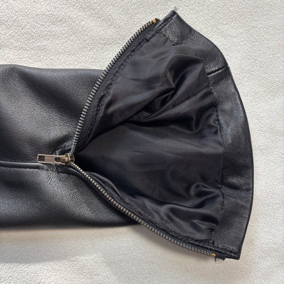 Schott NYC lambskin jacket, style 246, black, Size S - Picture 7 of 13